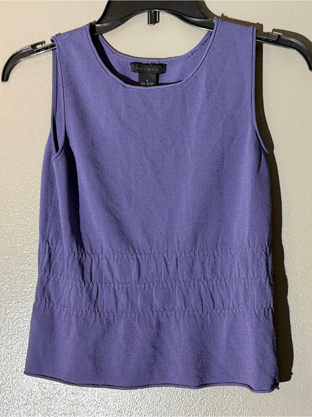 The Limited Sleeveless Purple Women's Top - The Limited